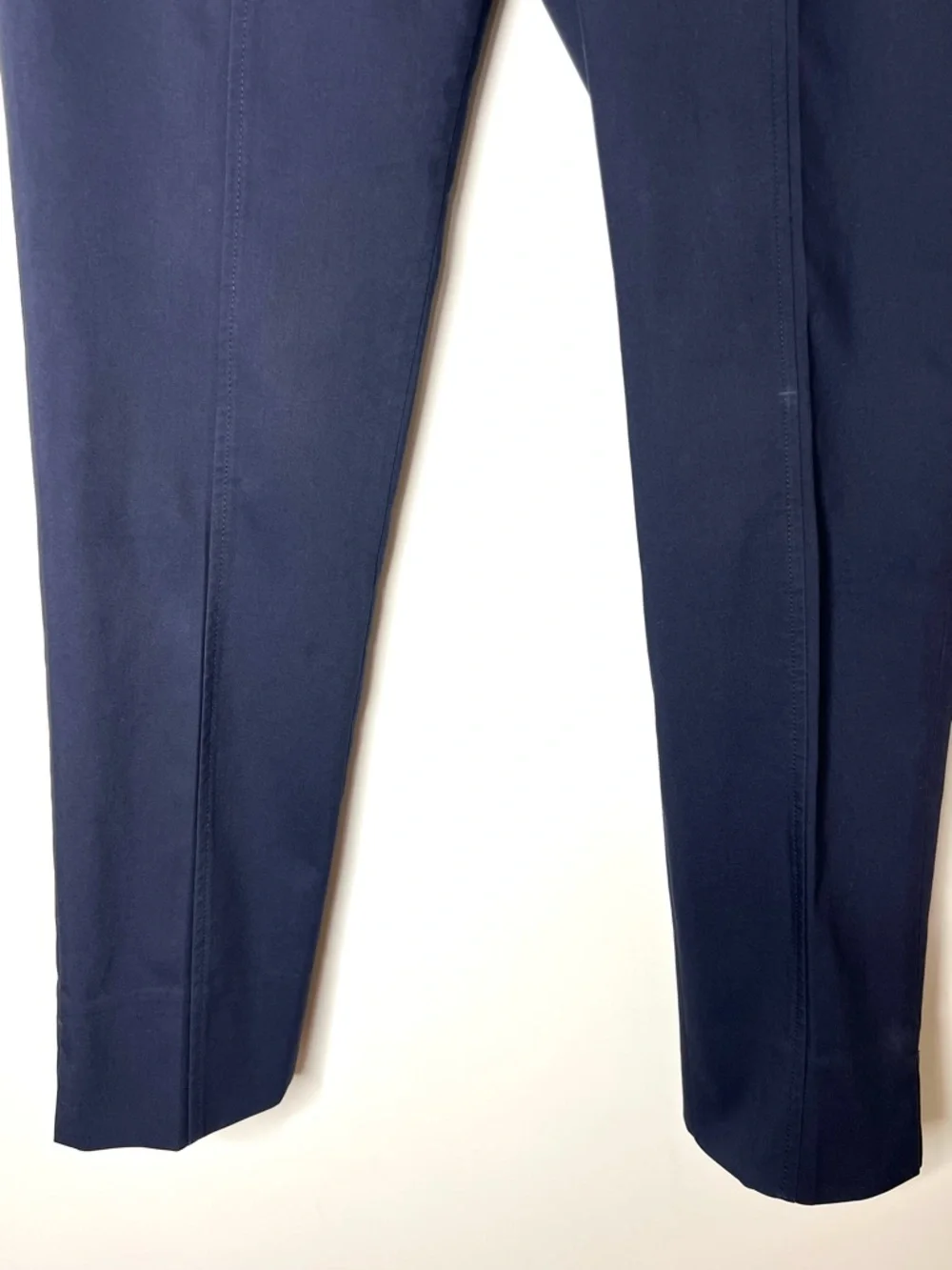 Tory Burch Navy High-Waist Slim Trousers Navy Size 4